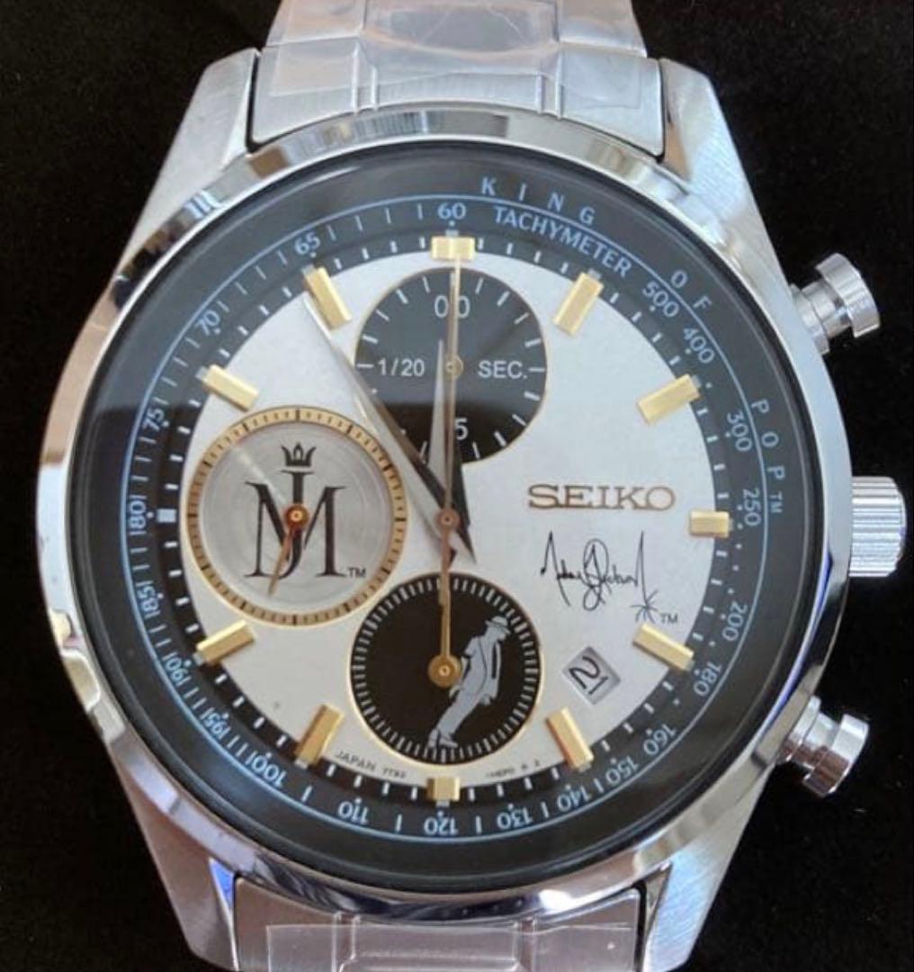 マイケル・ジャクソン SEIKOコラボウォッチ 世界限定5000点 全サイズ