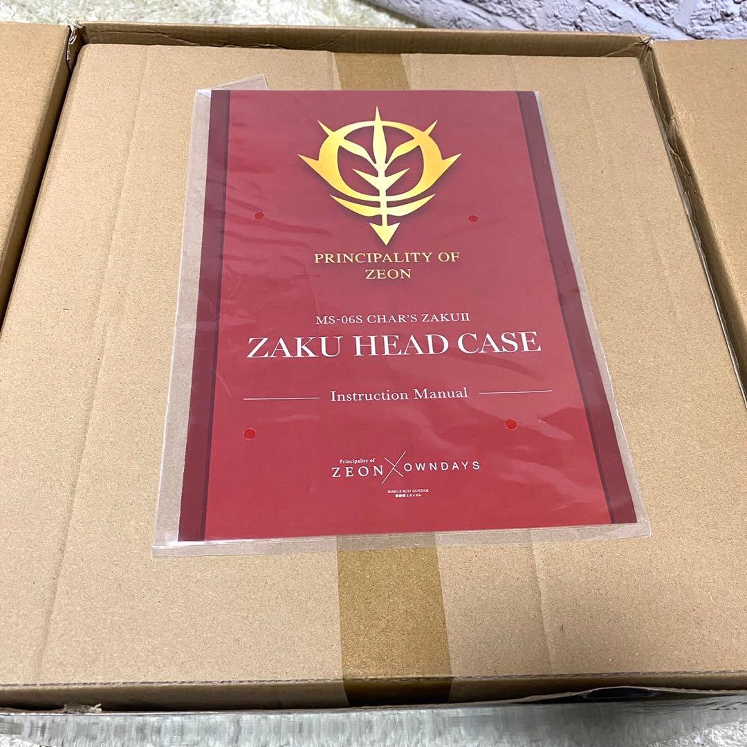 ザク オンデーズ ZAKU HEAD CASE メガネケース 限定2500個