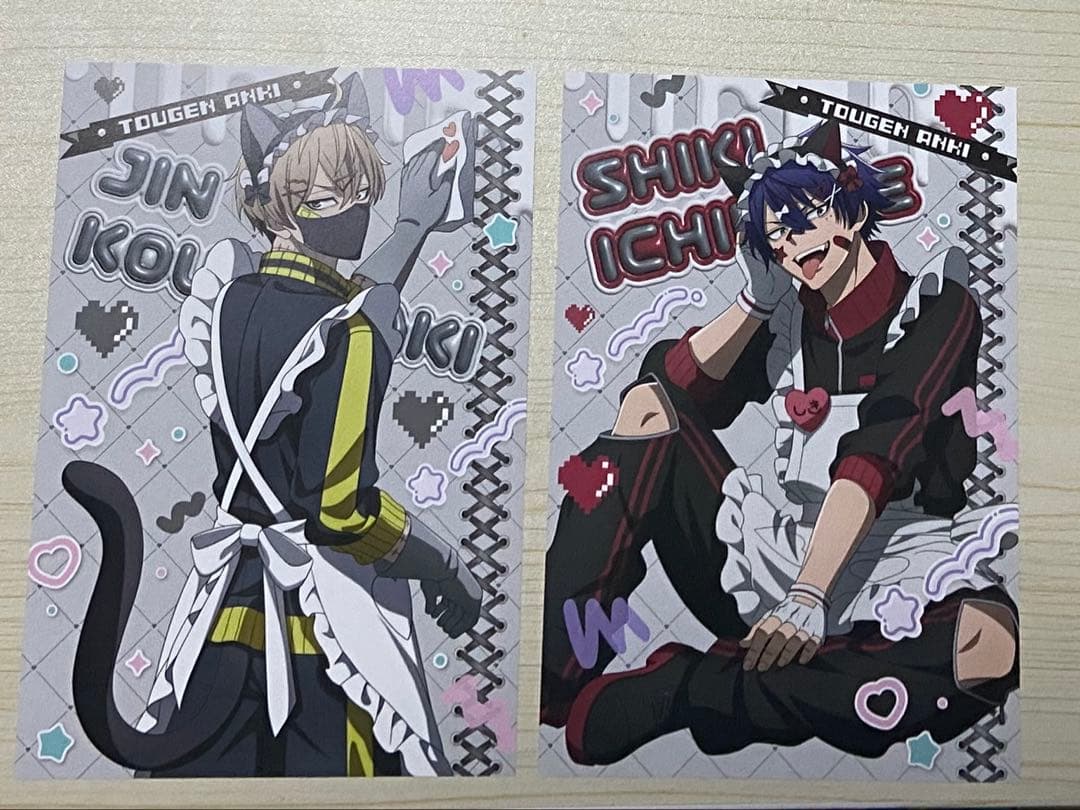 桃源暗鬼 ジャージメイドA5ポストカード 皇后崎迅 一ノ瀬四季 - メルカリ