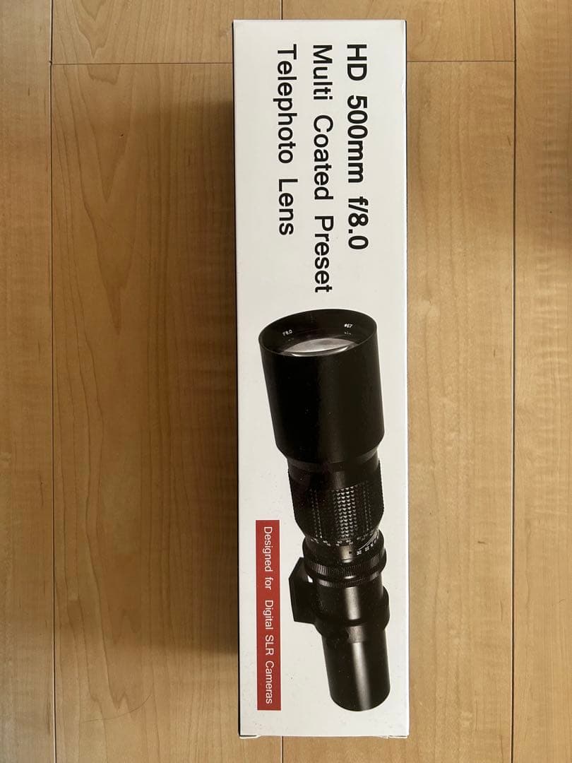 HD 500mm f/8.0 望遠レンズ　2.0x HD　テレコンバーターセット