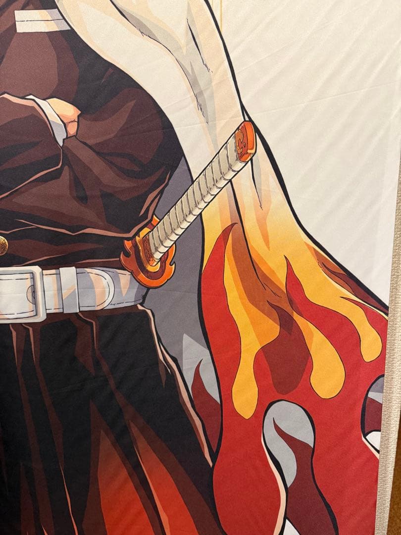 鬼滅の刃 柱展 キービジュアル等身大タペストリー 煉獄杏寿郎