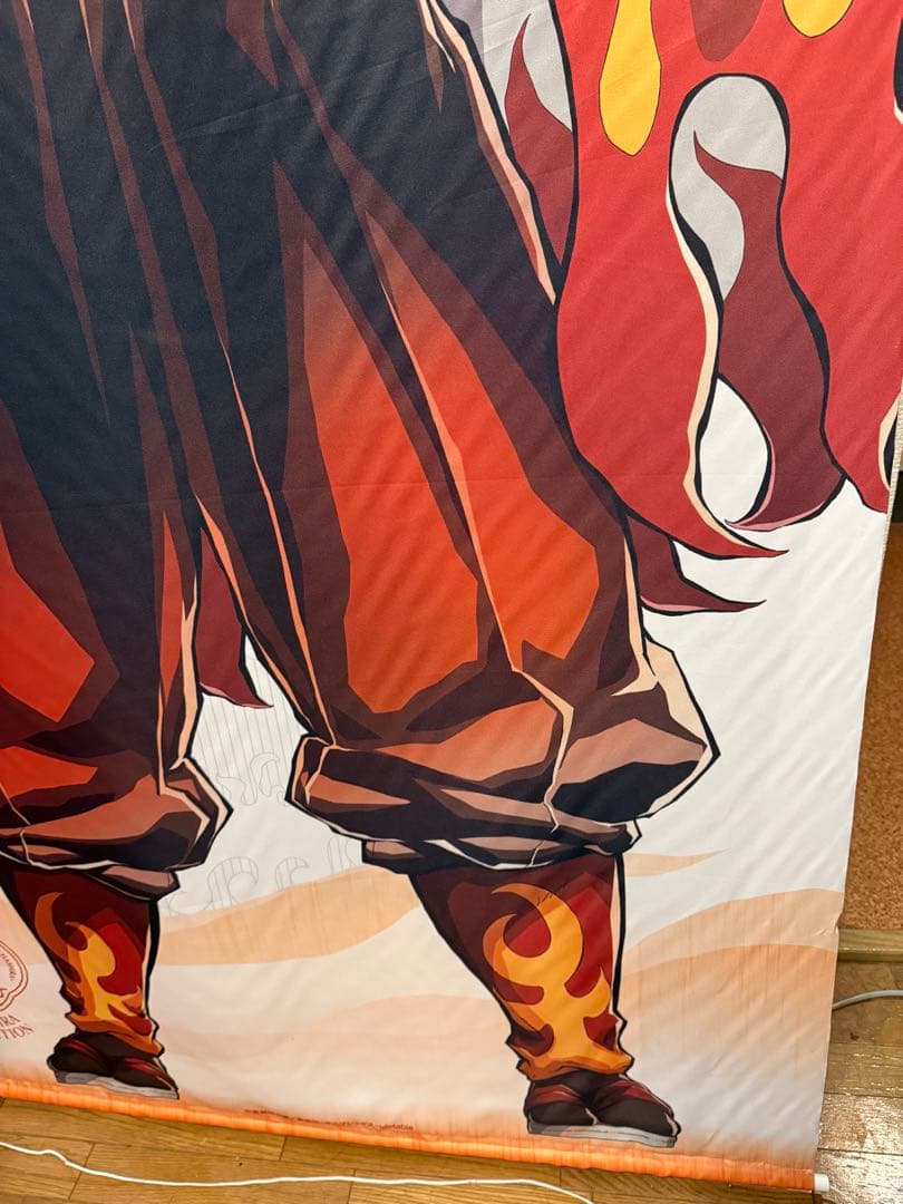 鬼滅の刃 柱展 キービジュアル等身大タペストリー 煉獄杏寿郎