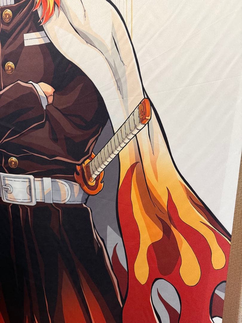 鬼滅の刃 柱展 キービジュアル等身大タペストリー 煉獄杏寿郎