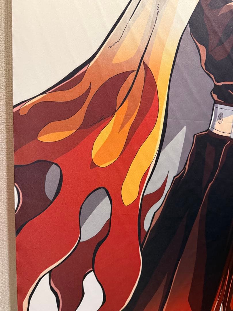 鬼滅の刃 柱展 キービジュアル等身大タペストリー 煉獄杏寿郎