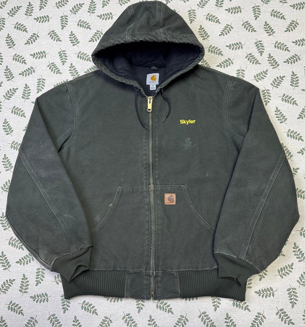 USA製 Carhartt アクティブジャケット　J130 MOS Carhartt（カーハート） J130 ウォッシュドダック インサレート