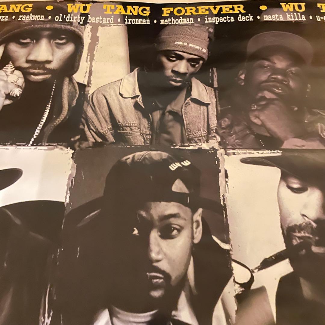 90s デッドストック wu tang clan大判ポスター