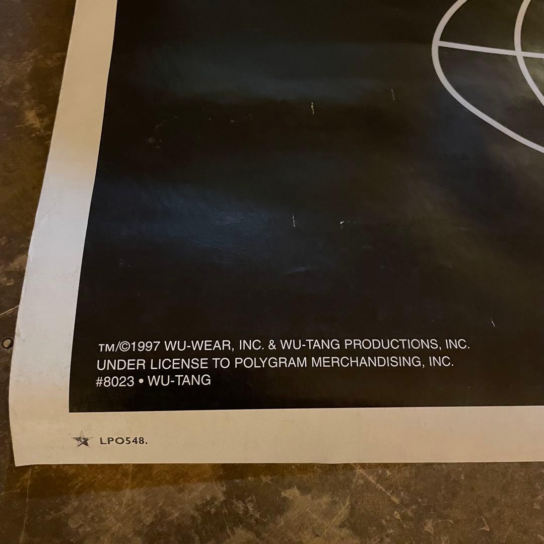 90s デッドストック wu tang clan大判ポスター