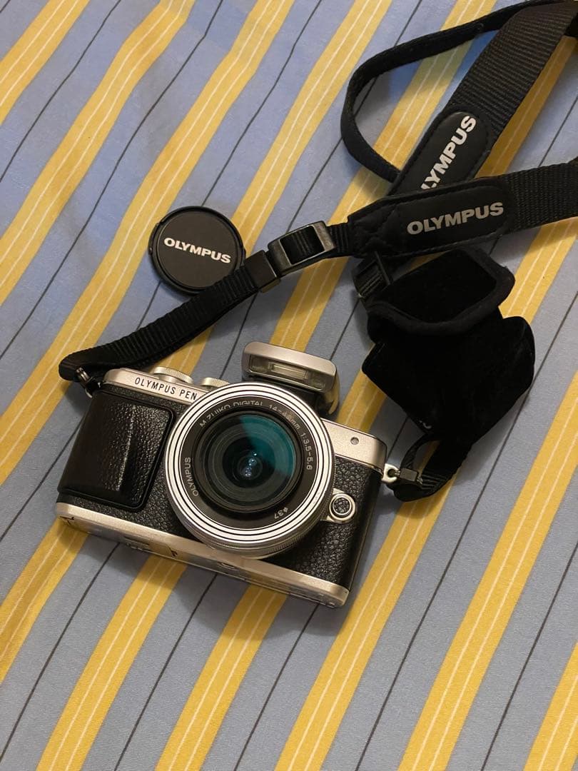 OLYMPUS PEN Lite E-PL7 純正レンズ2種・フラッシュ付 OLYMPUS - OLYMPUS PEN Lite E-PL7 純正レンズ2種・フラッシュ付の通販