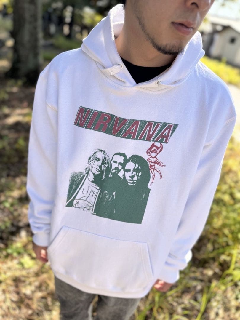 新品未使用 NIRVANA / Flipper プルオーバーパーカー Mサイズ