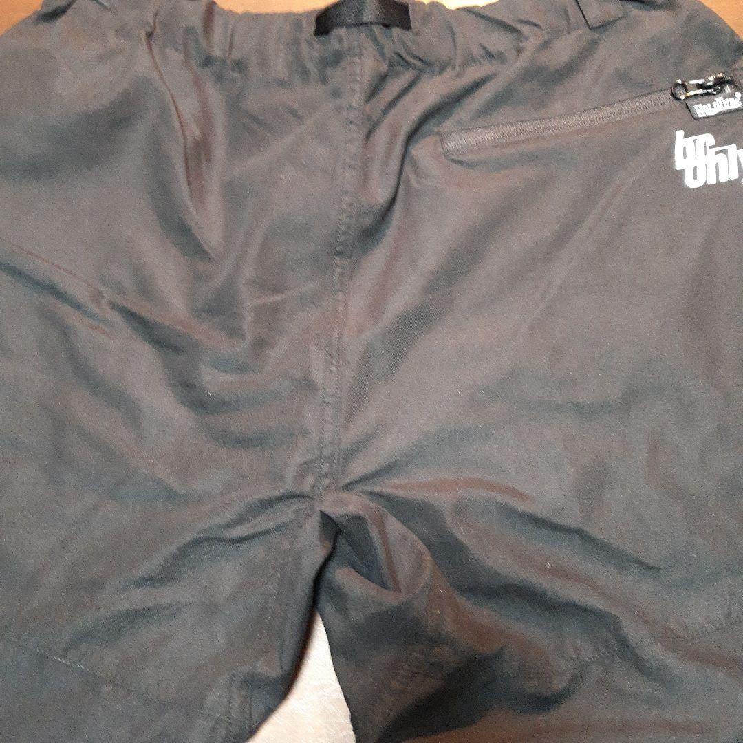 布袋寅泰　beatcrazy 黒 ショートパンツ ジッパーポケット付き