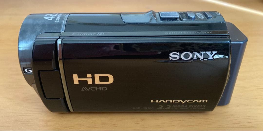 SONY Handycam HDR-CX180 ブラック 動作確認済 - メルカリ