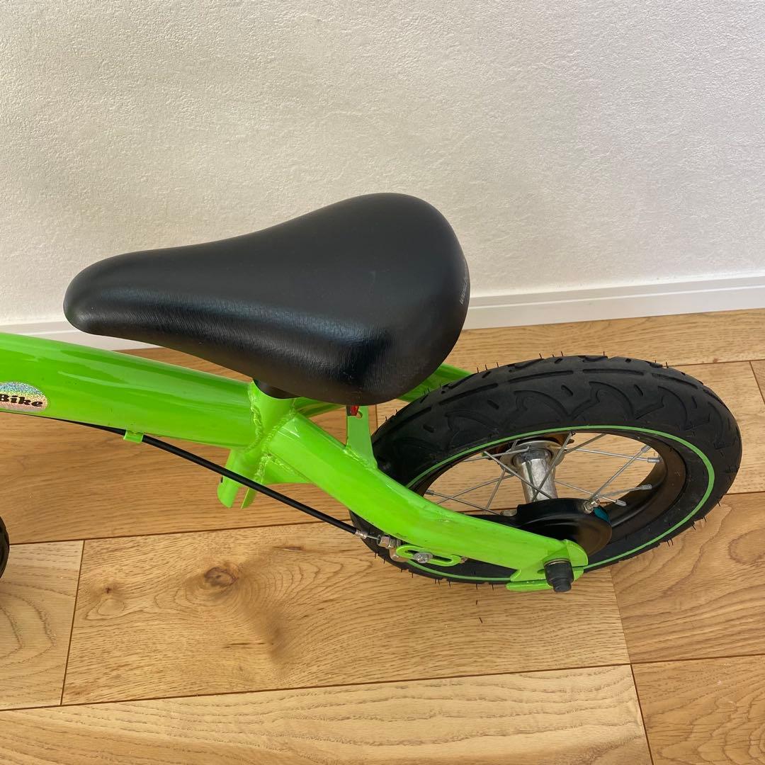 ペダルなし】へんしんバイク バランスバイク グリーン - メルカリ