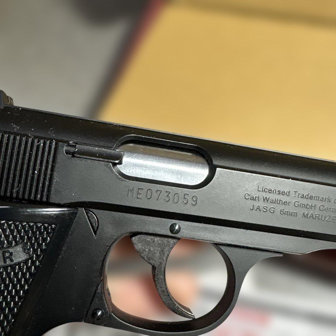 お*ヨ様 606 マルゼンワルサー ニューPPK/S ガスブローバック ブラック