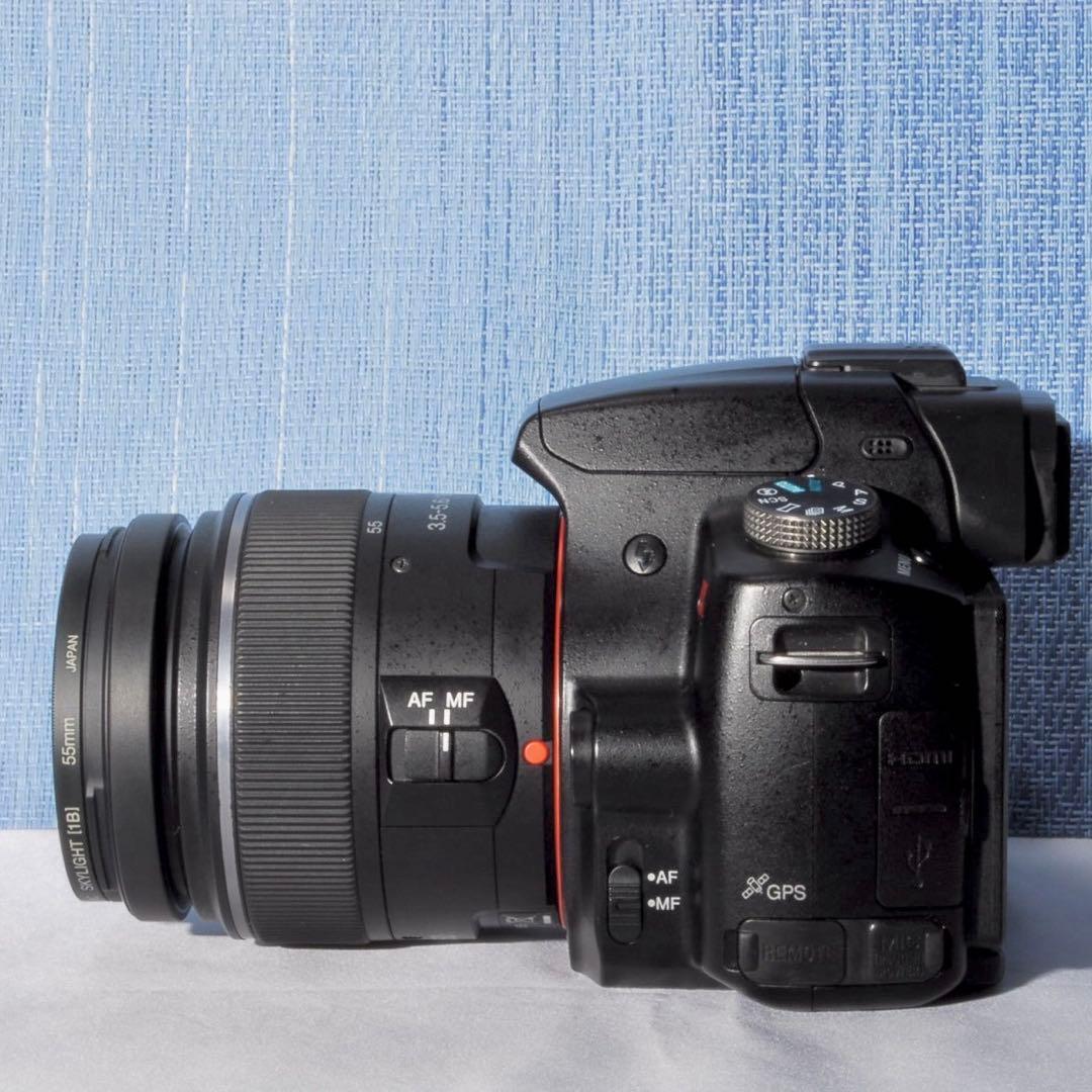 ♥️美品♥️高速連写＆GPS搭載♥️SONY α55 レンズセット♥️スマホ