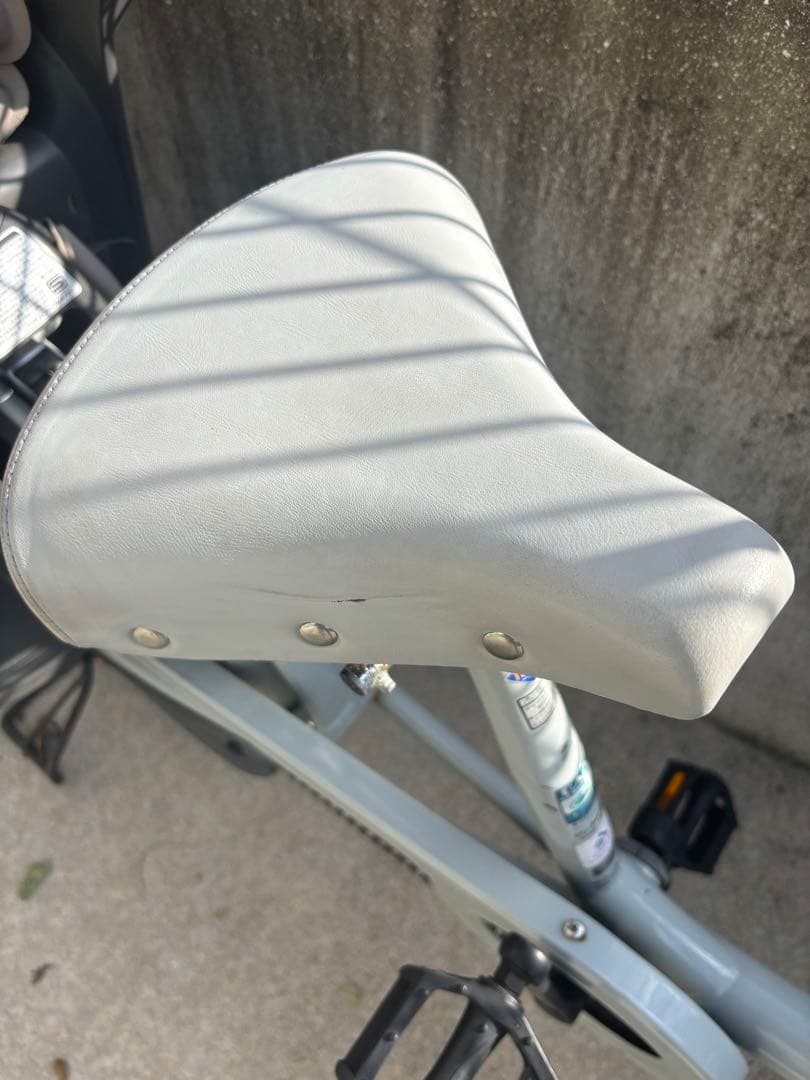 広島 直接引渡のみ）非電動 ビッケモブ リアチャイルドシート付 ブルー