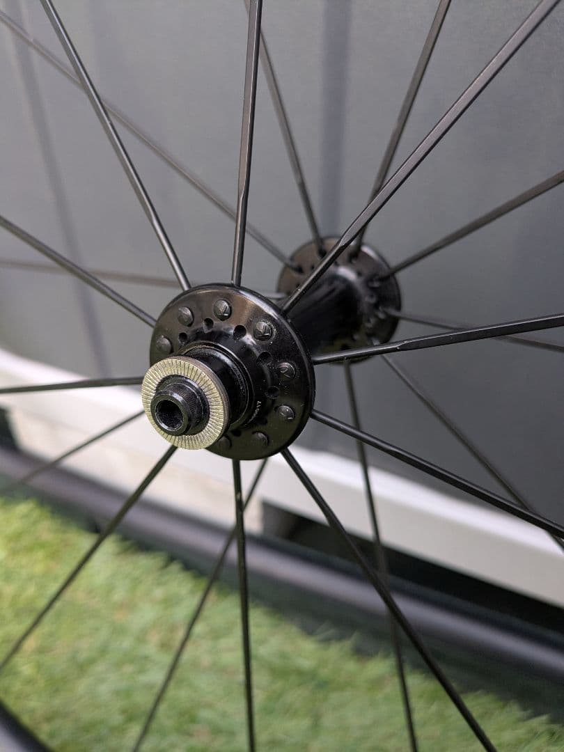 訳あり】ICAN α50pro カーボンホイール 前後セット - メルカリ