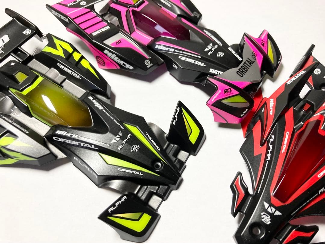 Tasa様御依頼品　ミニ四駆　塗装済み　ポリカボディー　3点