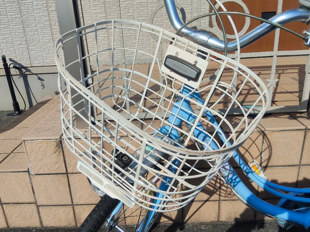 手渡し限定】美品 ブリヂストン リコリーナ ブルー子供用自転車 内装3