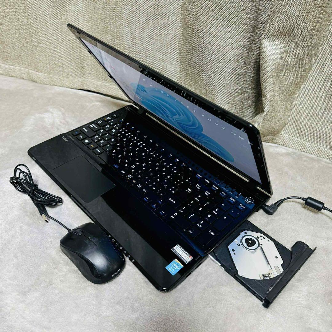 S238 NECノートパソコンSSDサクサク動く Windows11オフィス付き - メルカリ