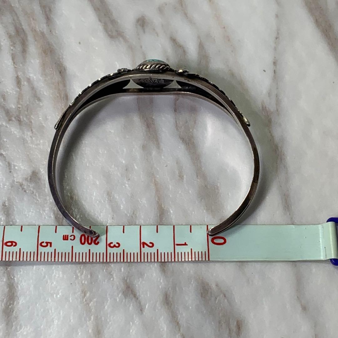 Arnold Goodluck ターコイズバングル STERLING刻印 - メルカリ