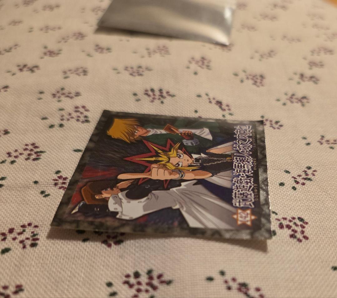 遊戯王 シール 142 森永ウエハース クリスマスブーツ特典