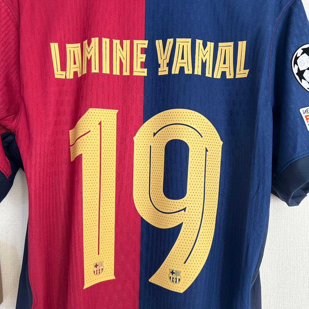 25-26 バルセロナ ラミン・ヤマル CL オーセンティック ユニフォーム