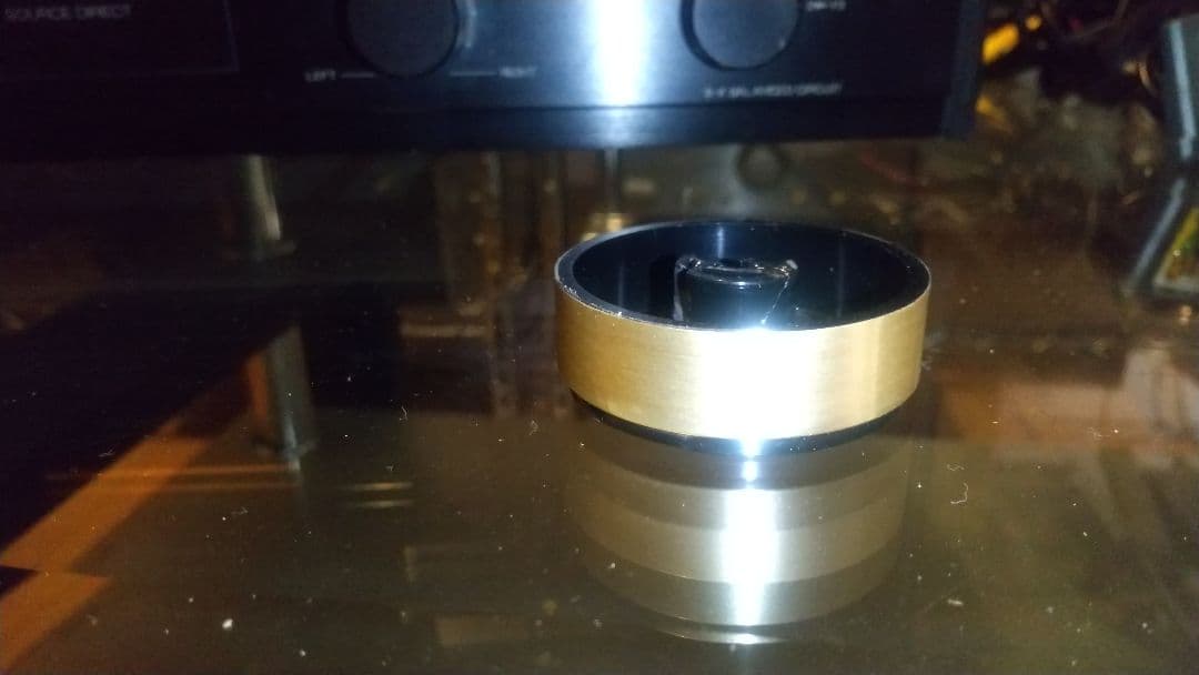 SANSUI AU-α607 プリメインアンプ 右前インシュレータ外れ 現状品