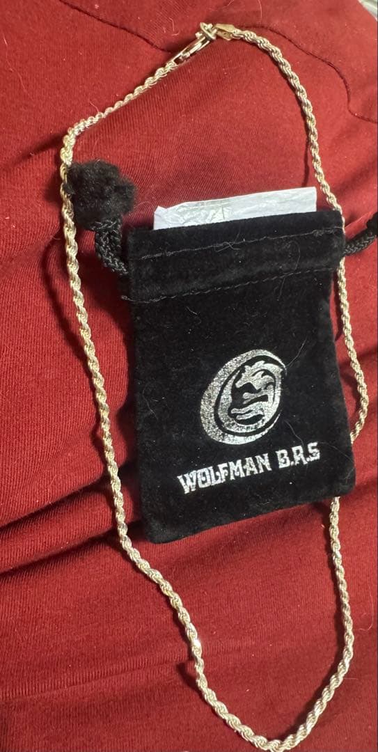 ピンクの猫様専用本物正規品ウルフマンbrs 50センチネックレス - メルカリ