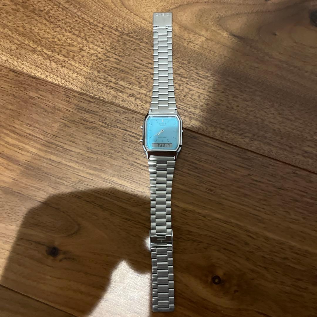 最安値‼️ CASIO AQ-230 ティファニーブルー チープカシオ チプカシ