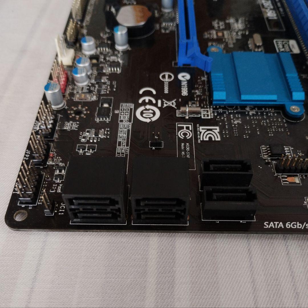 MSI Z87-S01 マザーボード 第四世代CPU対応 動作確認済み - メルカリ