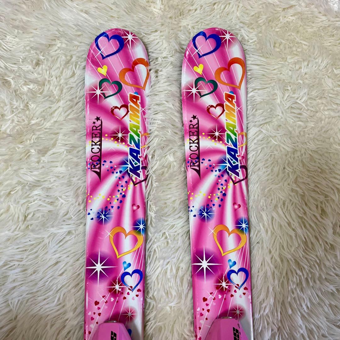 美品】KAZAMA ジュニア スキー 3点セット Spax J 106 キッズ - メルカリ
