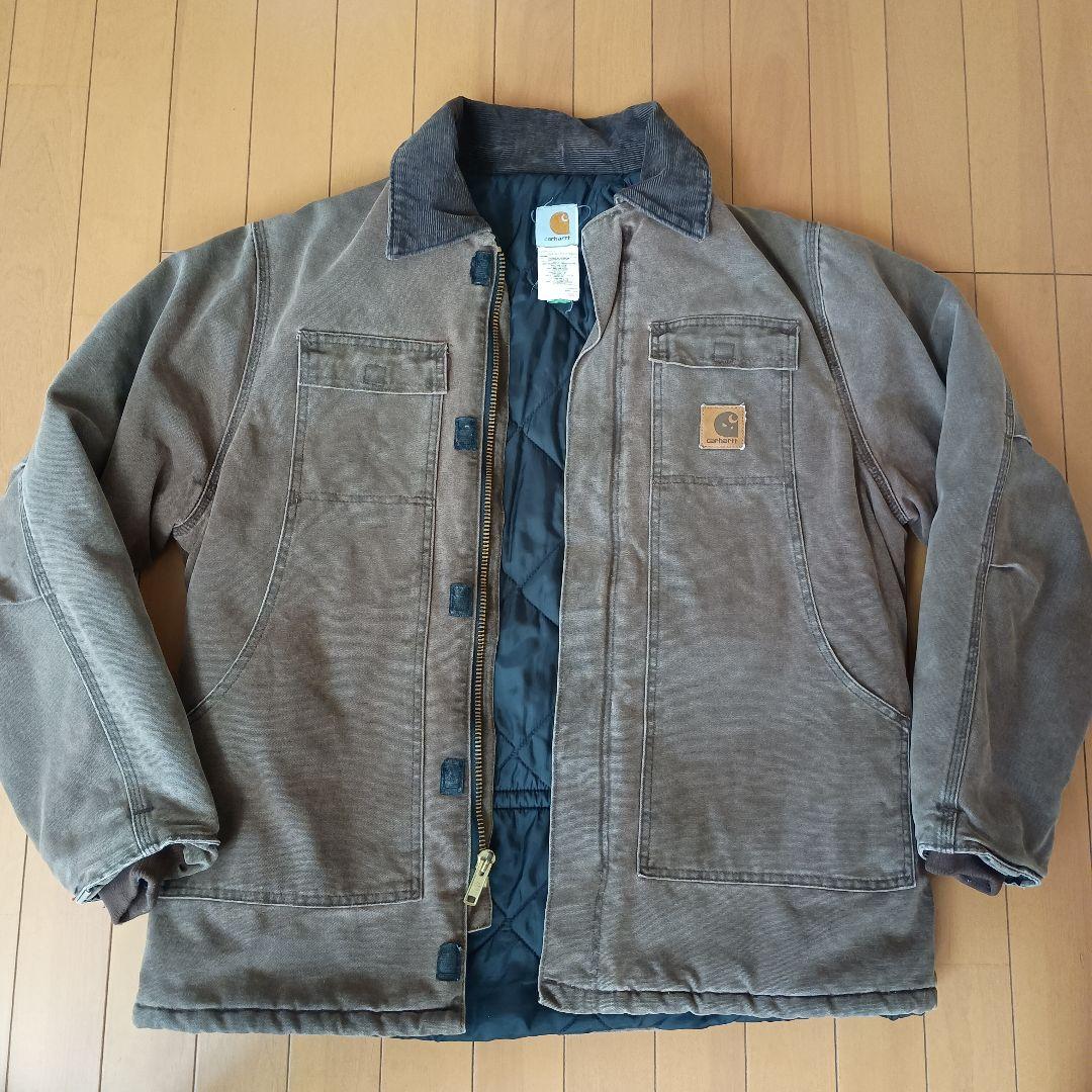 Carhartt メンズジャケット　ダークブラウン Carhartt（カーハート） カーハートジャケット メンズ ダック