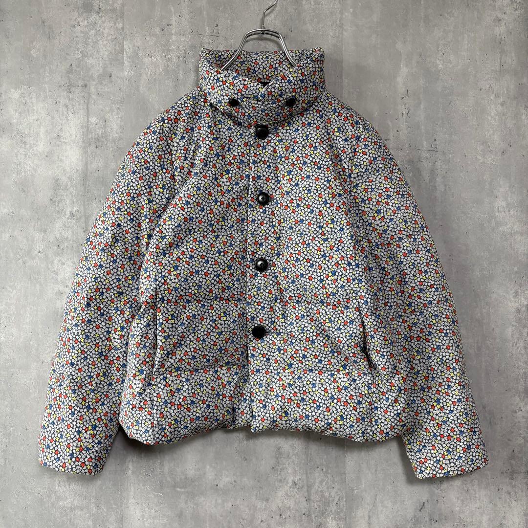 45R フォーティファイブアール 花柄 ダウンジャケット 小花柄 コットン