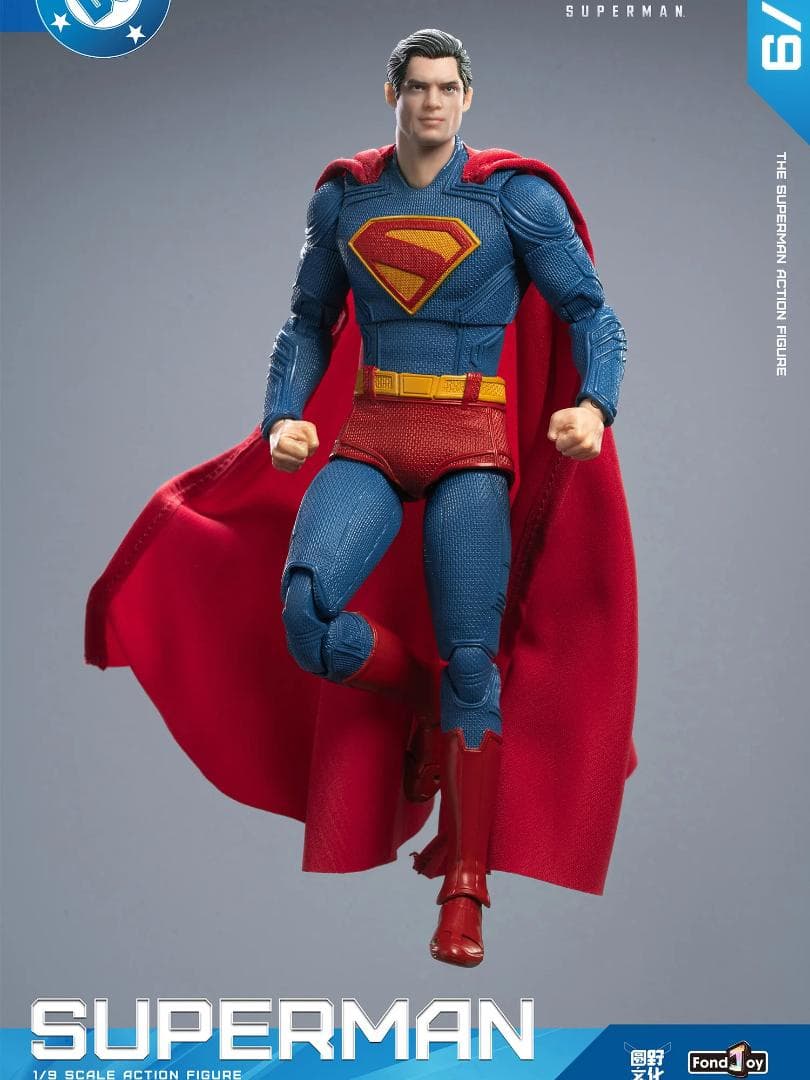 新品Fondjoyスーパーマン 2025 デラックス・ クリプト19cm