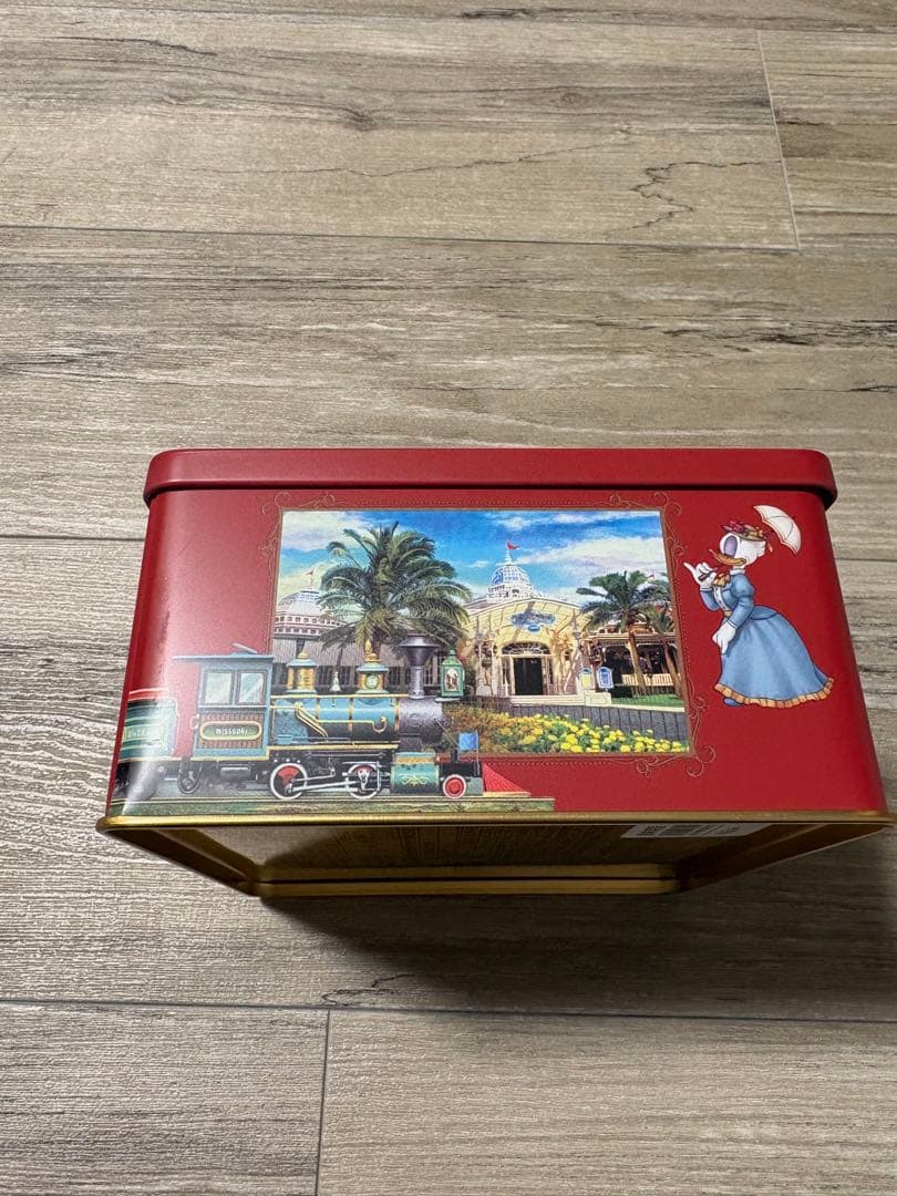 ディズニー　お菓子　缶　缶のみ