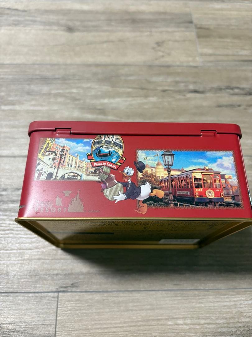 ディズニー　お菓子　缶　缶のみ