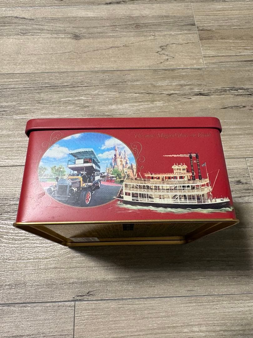 ディズニー　お菓子　缶　缶のみ