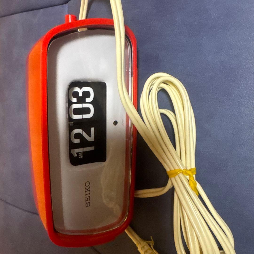 な*じ様 SEIKOパタパタ時計 デジタルクロック DZ634 昭和レトロ - メルカリ