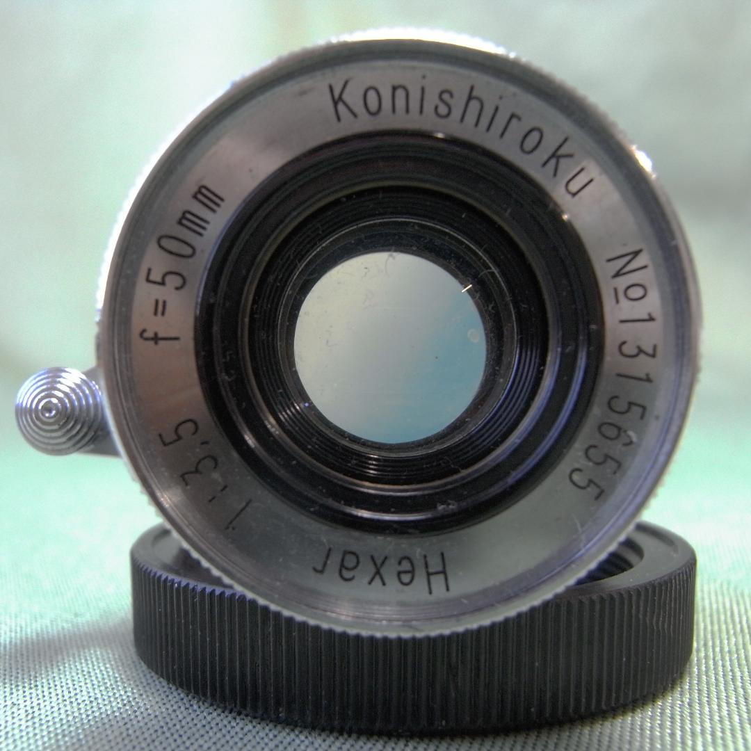 Konishiroku　Hexar　50㎜　F3.5　ライカL39マウント コニカ Konica 小西六 Konishiroku Hexar 50mm F3.5 ライカ L39