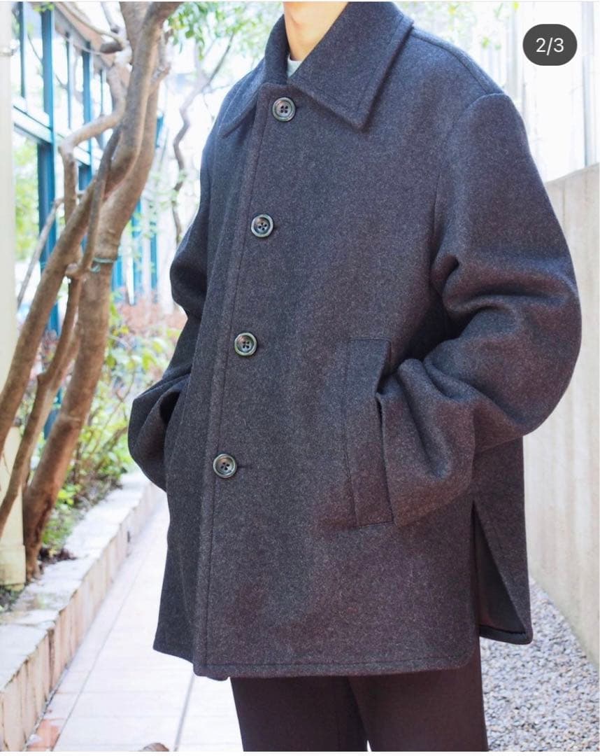 試着のみ 超美品】21aw dries van noten ハーフコート - メルカリ