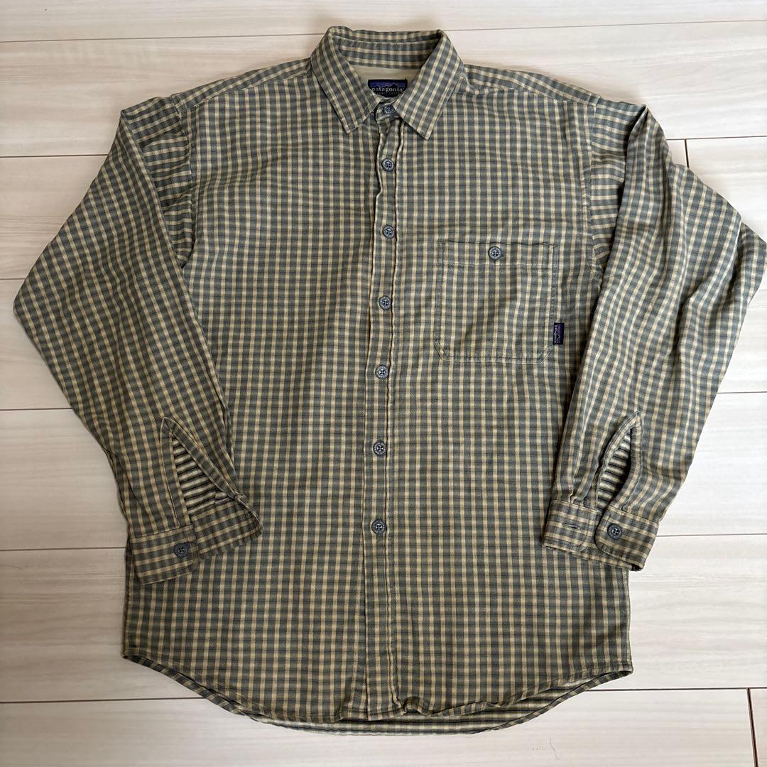 00s Patagonia オーガニックコットンシャツ ルーマニア製