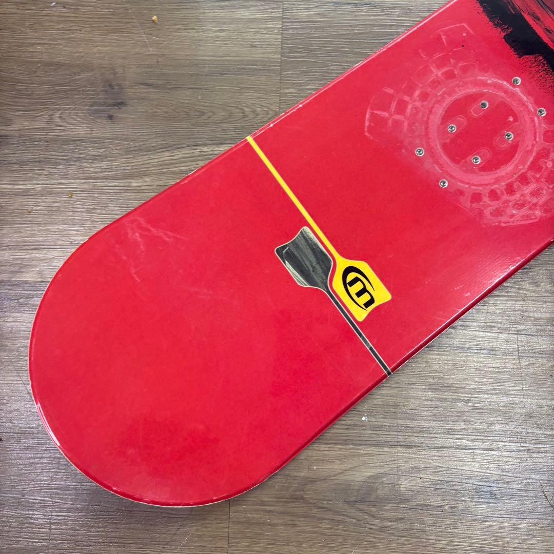 MORROW モロー FOCUS フォーカス 163cm スノーボード 赤 板