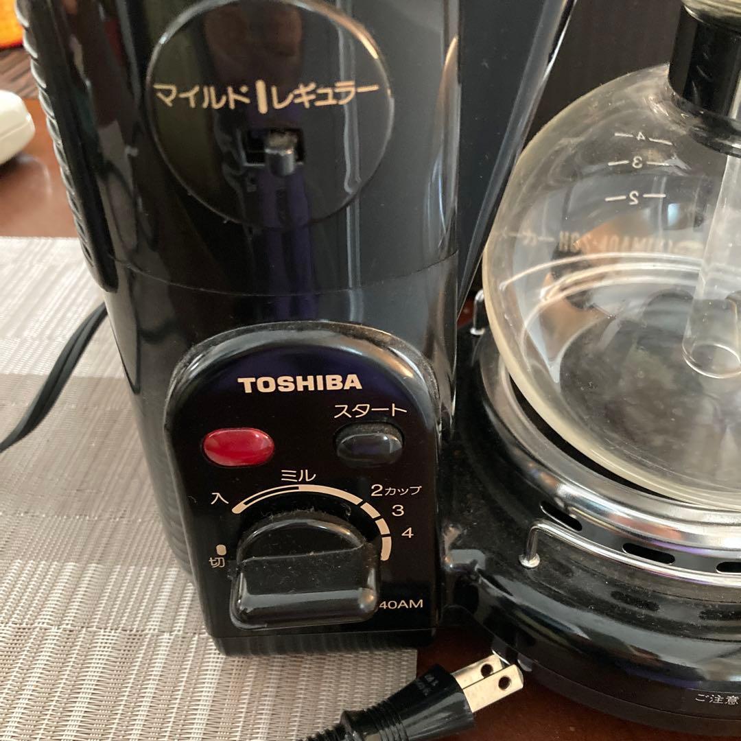 TOSHIBA コーヒーメーカー HCS-40AM東芝サイフォン式 中古 - メルカリ