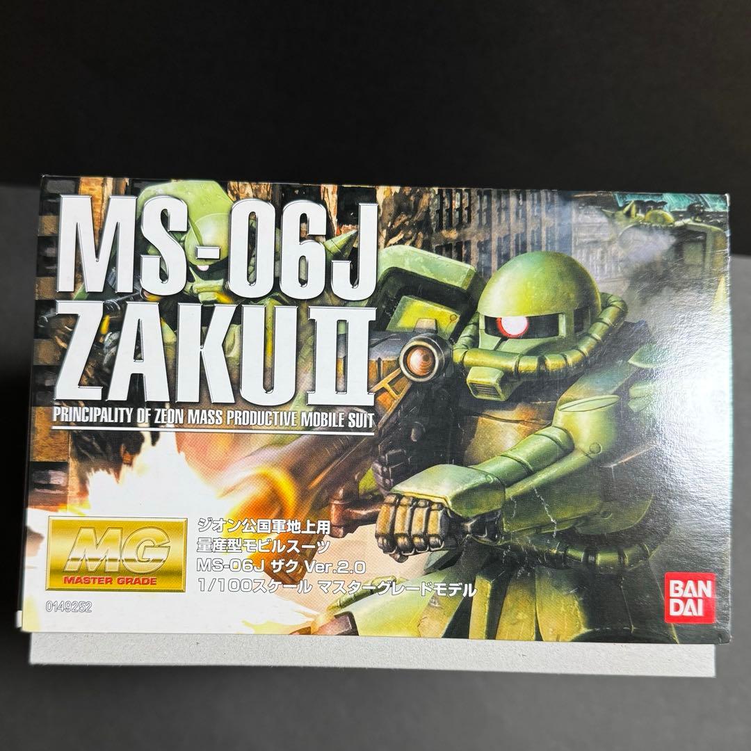 ▪️MG/MS-06J/ZAKU Ⅱ/1/100/ver.2.0/ザクⅡ - メルカリ