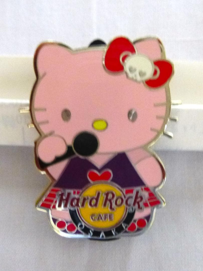 ハードロックカフェ キティ バンドピン 6個セット KITTY BAND PIN
