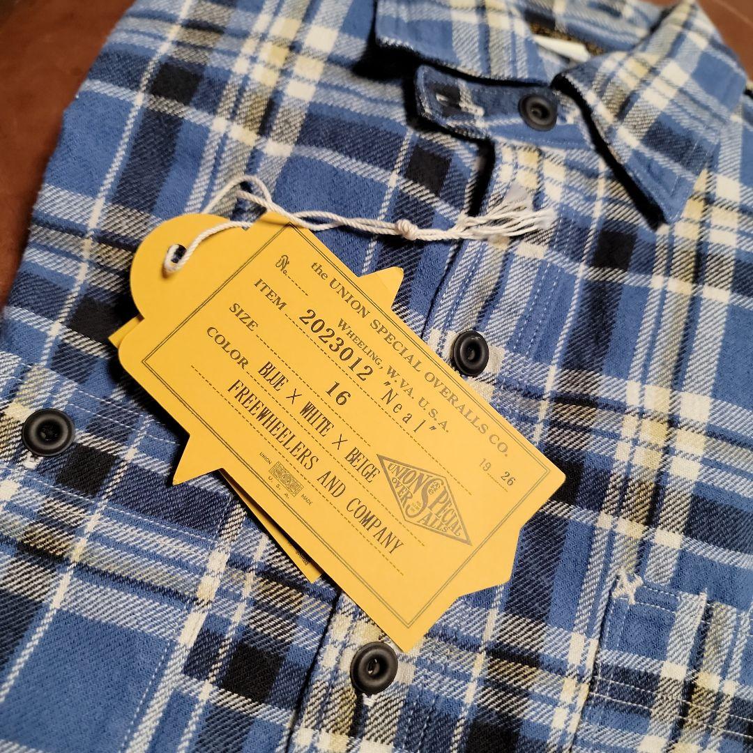 フリーホイーラーズ チェック柄ワークシャツ ニール 2枚セット - メルカリ