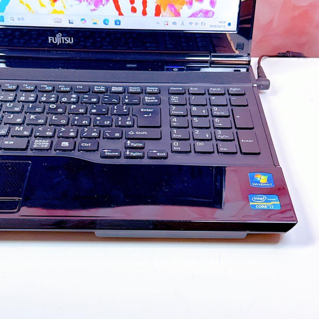 corei7❤️新品SSD✨windows11 ノートパソコン✨オフィス カメラ