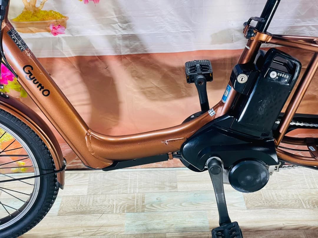 激レアギュットアニーズ 2019モデル⭐️16AH！子供乗せ電動自転車Y3243