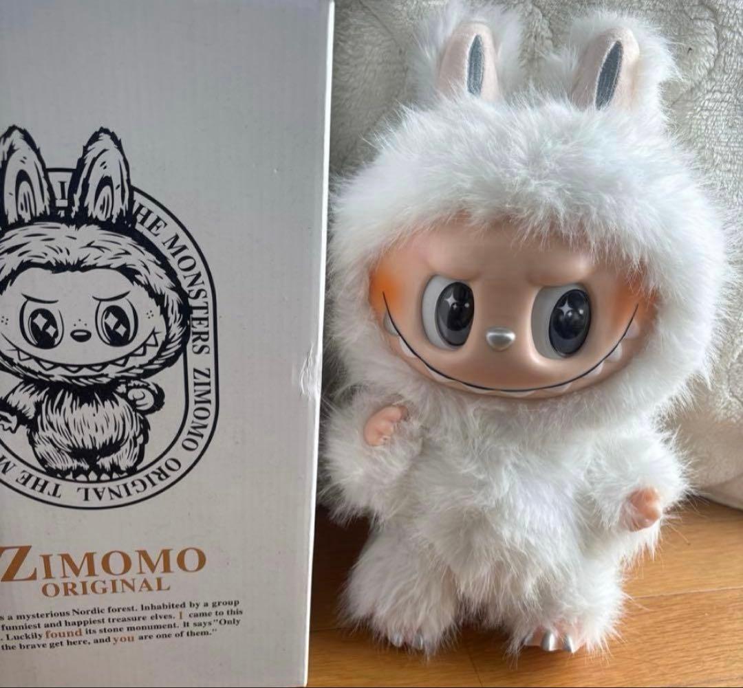 ラブブ 特大38㎝ ZIMOMO 海外限定 白色本日限定価格ラスト1点最終値下げ
