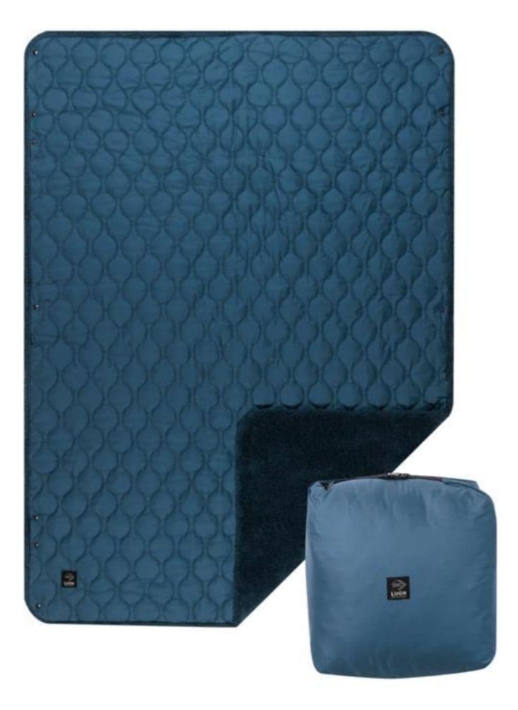 LUGH 魔法瓶ブランケット 新6層 グラフェン Lサイズ インディゴ　ルー LUGH 魔法瓶ブランケットLサイズ (6層/ グラフェン)